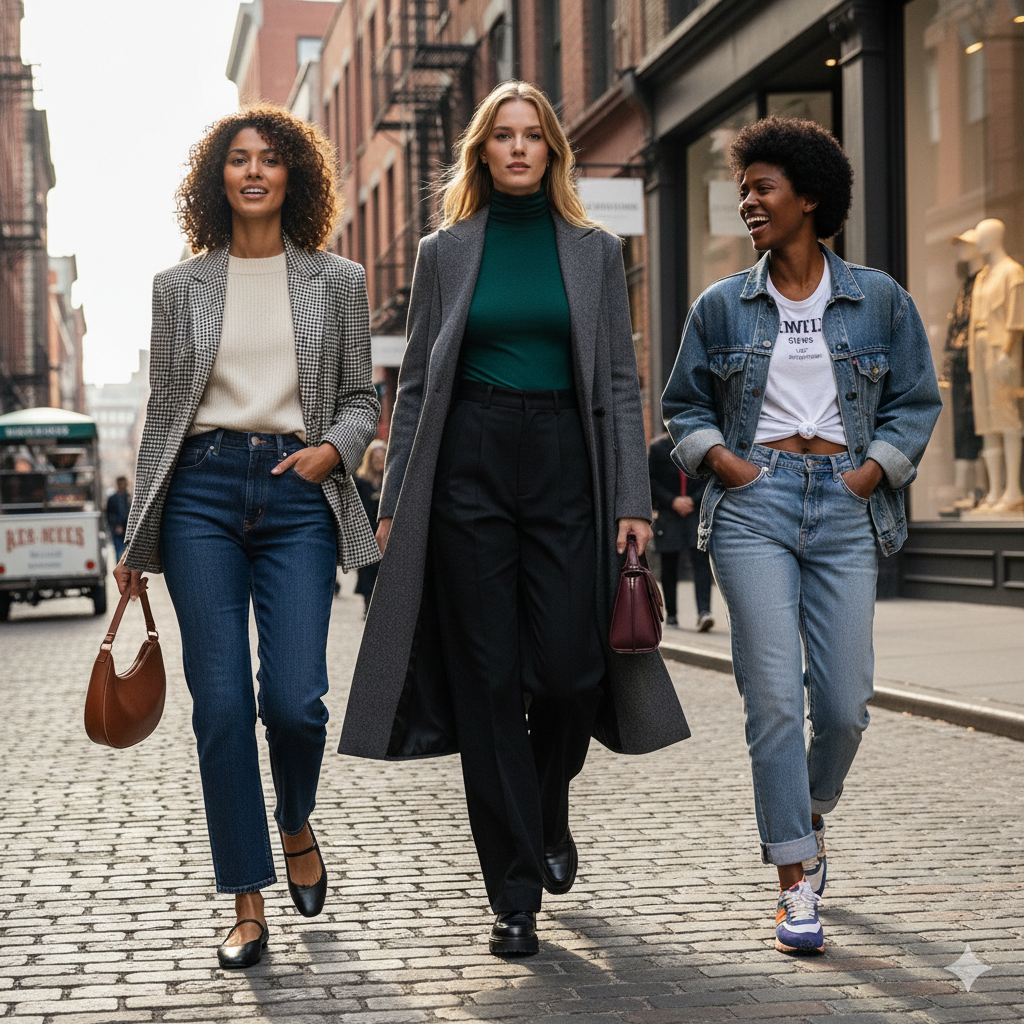 Denim Do-Over The 3 Cuts Everyone is Wearing This Season